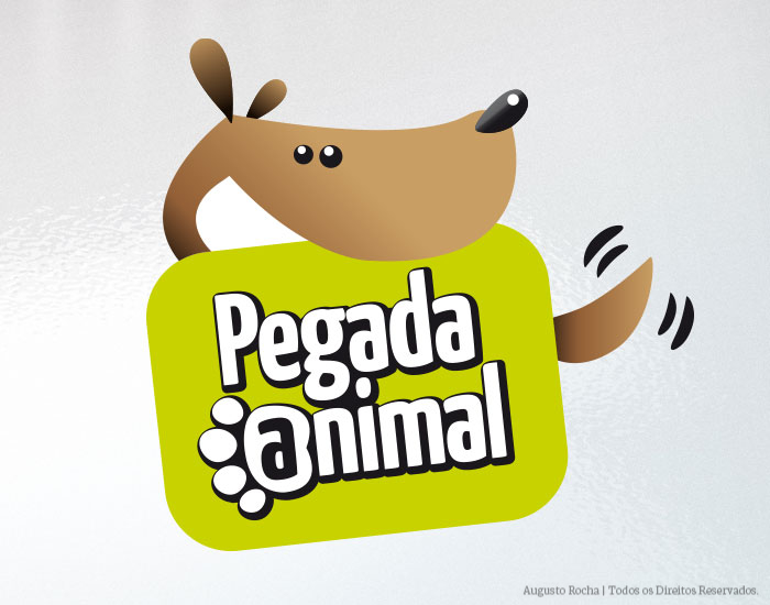 Logotipo Pegada Animal
